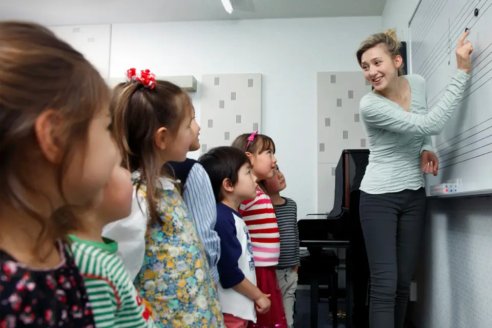Yamaha Music School profesores bilingues